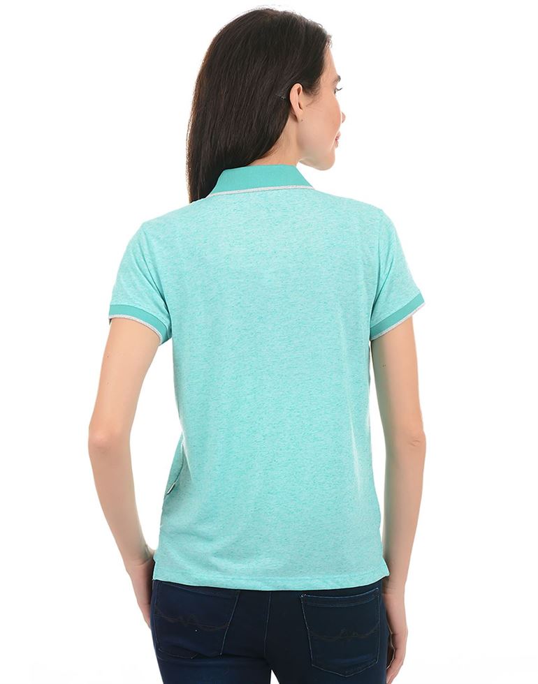 Pepe Jeans Women Casual Wear Blue T-Shirt